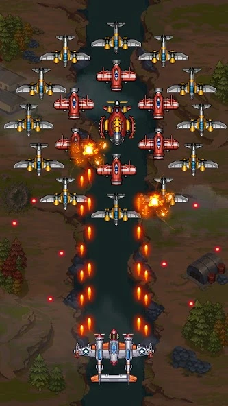 1945 самолеты стрелялки screenshot 3