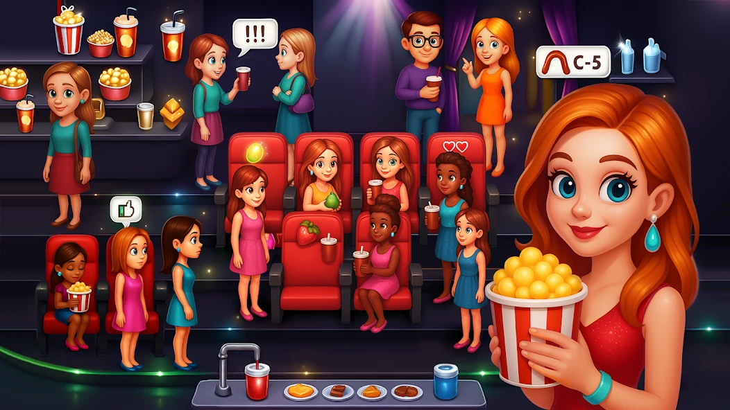 Hollywood Films Movie Theatre Tycoon Game screenshot 5