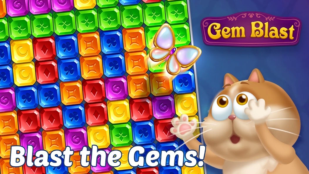 Gem Blast: Magic Match Puzzle screenshot 1