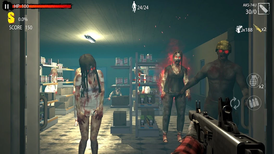 Zombie Hunter D-Day screenshot 3