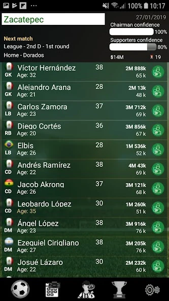 Cyberfoot screenshot 2