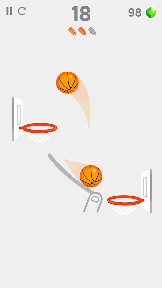 Dunk Line screenshot 2