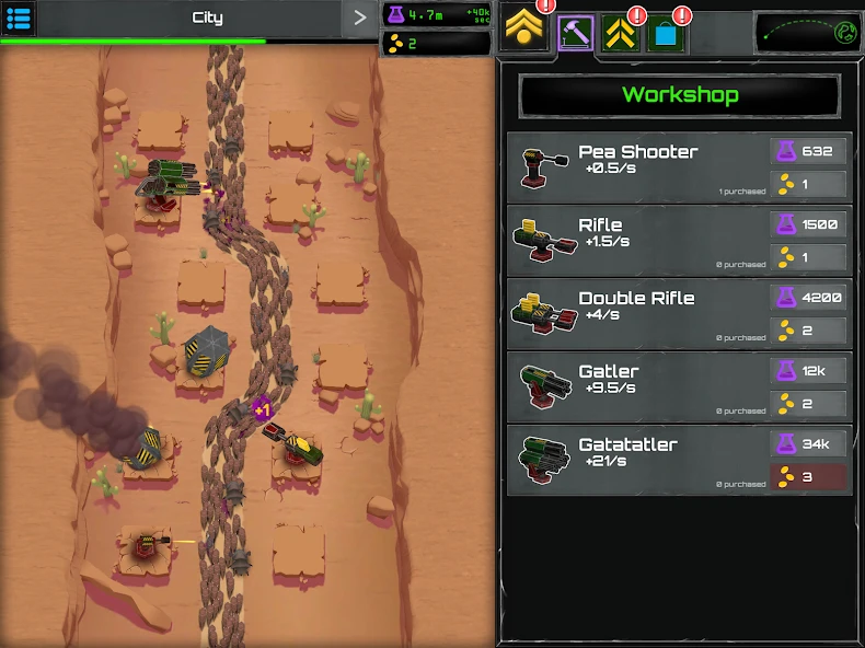 Turret Fusion Idle Clicker screenshot 4