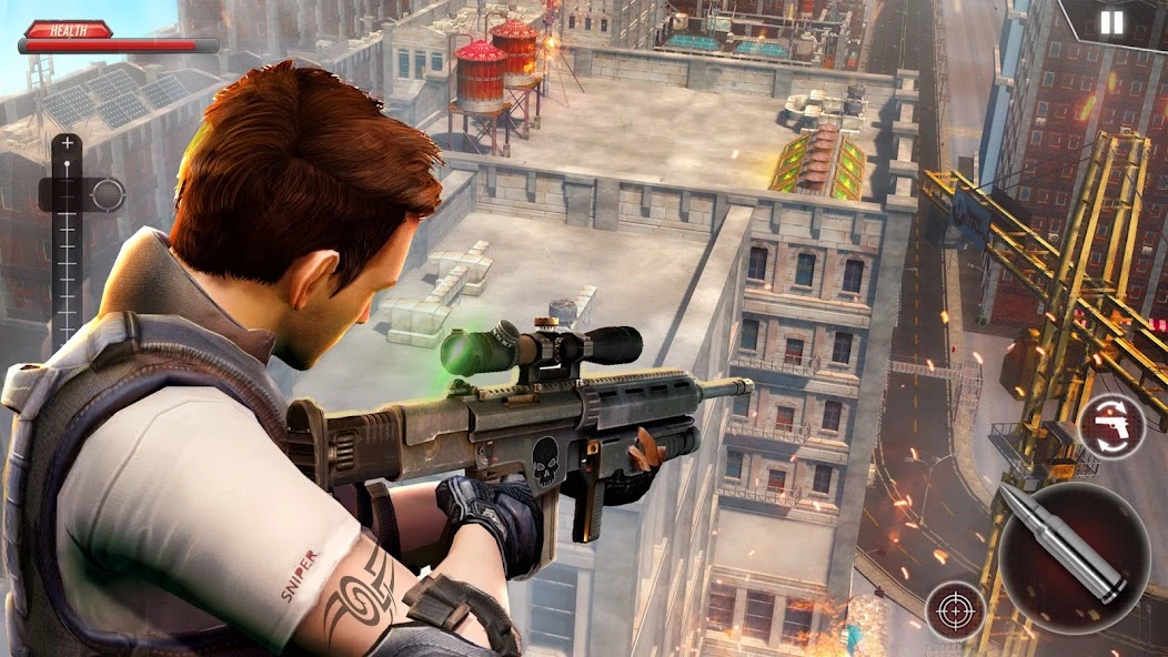 City Police Sniper 2018 - Best FPS Shooter screenshot 1