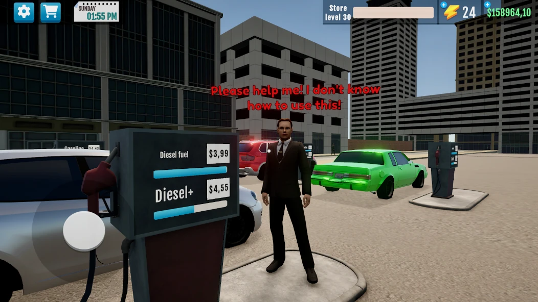 City Gas Station Simulator 3D APK screenshot 2
