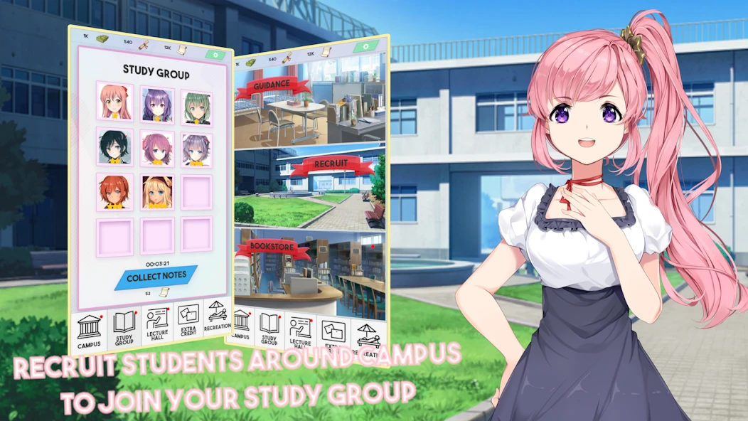 Idle University APK screenshot 1