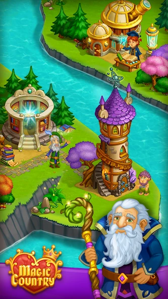 Magic City: fairy farm and fairytale country screenshot 4