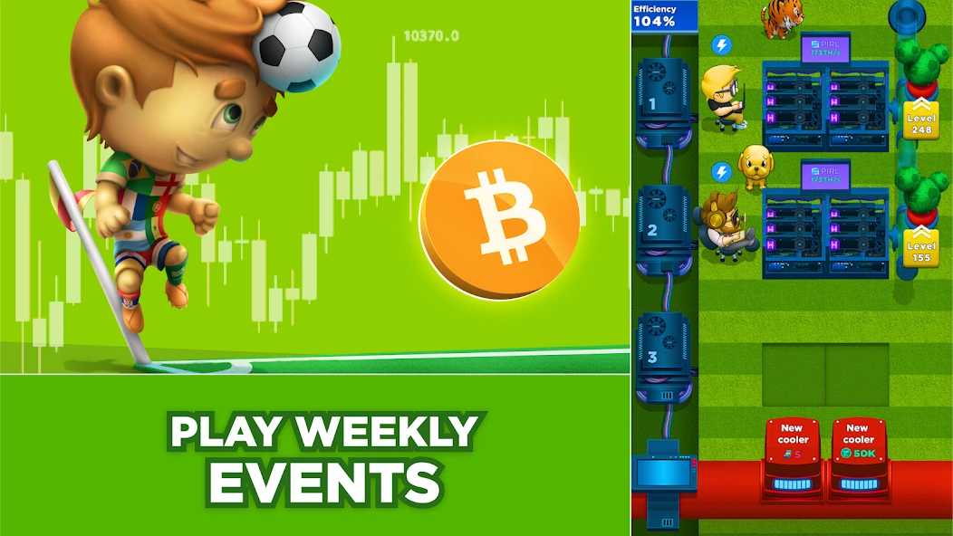 Crypto Idle Miner - Bitcoin Tycoon screenshot 3