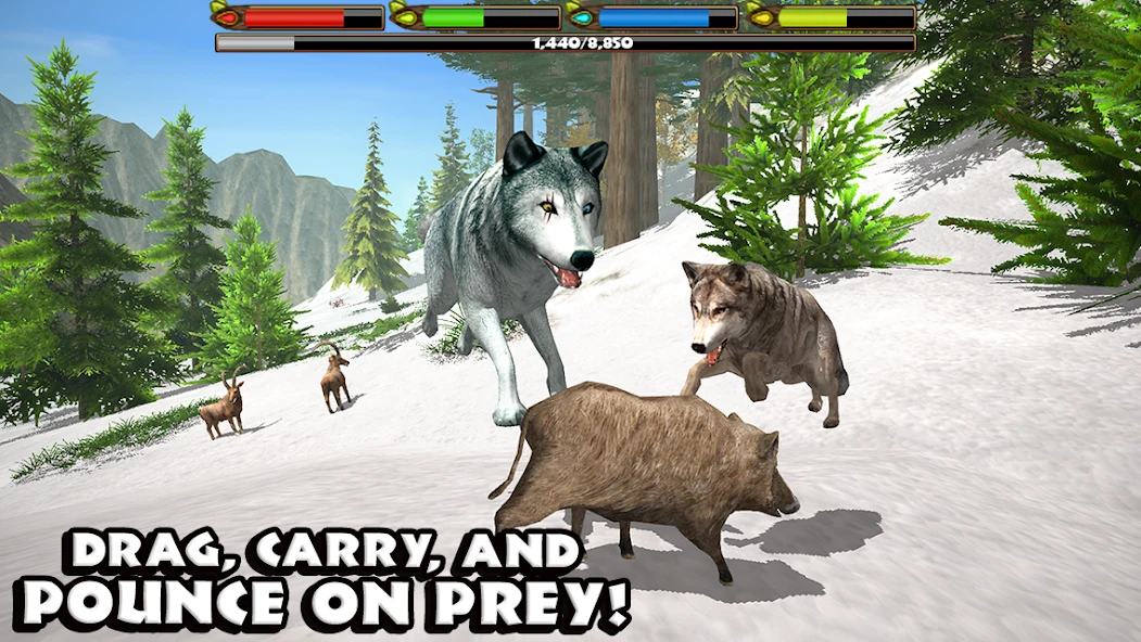 Ultimate Wolf Simulator screenshot 3