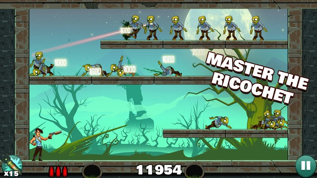 Download Stupid Zombies (MOD, Unlimited Air Strikes) 2.0.3 screenshot 2