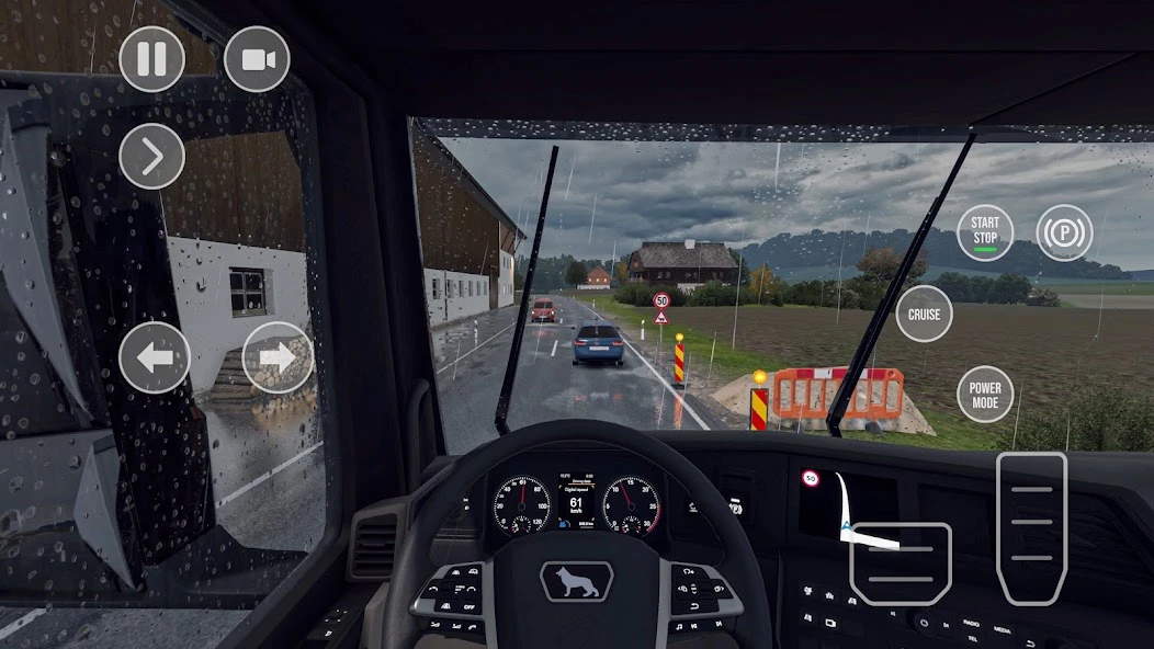 Drive Real Truck Simulator APK screenshot 1