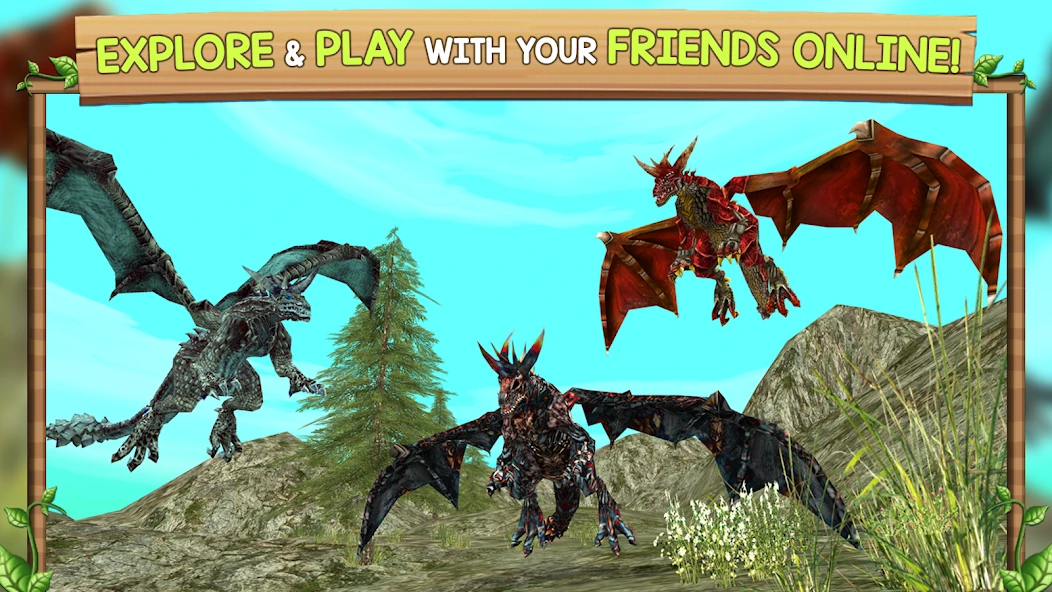 DRAGON SIM ONLINE: BE A DRAGON screenshot 4
