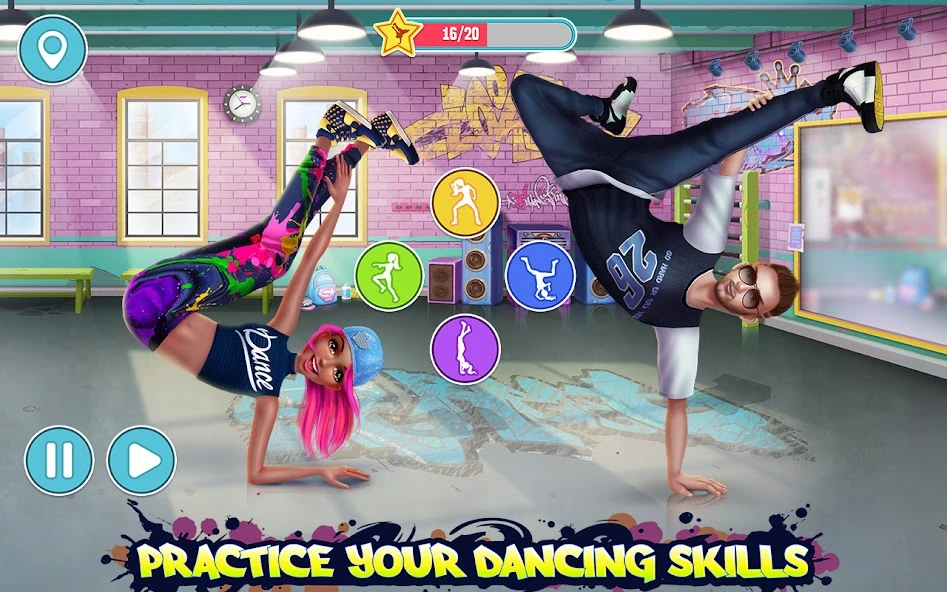 Hip Hop Battle - Girls vs. Boys Dance Clash screenshot 3