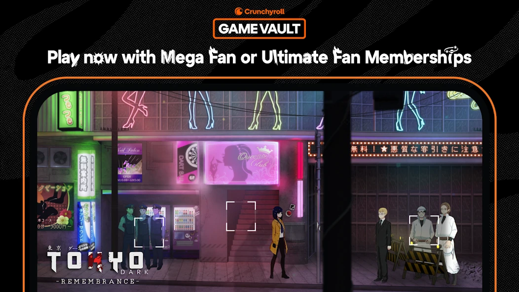 Crunchyroll: Tokyo Dark screenshot 2