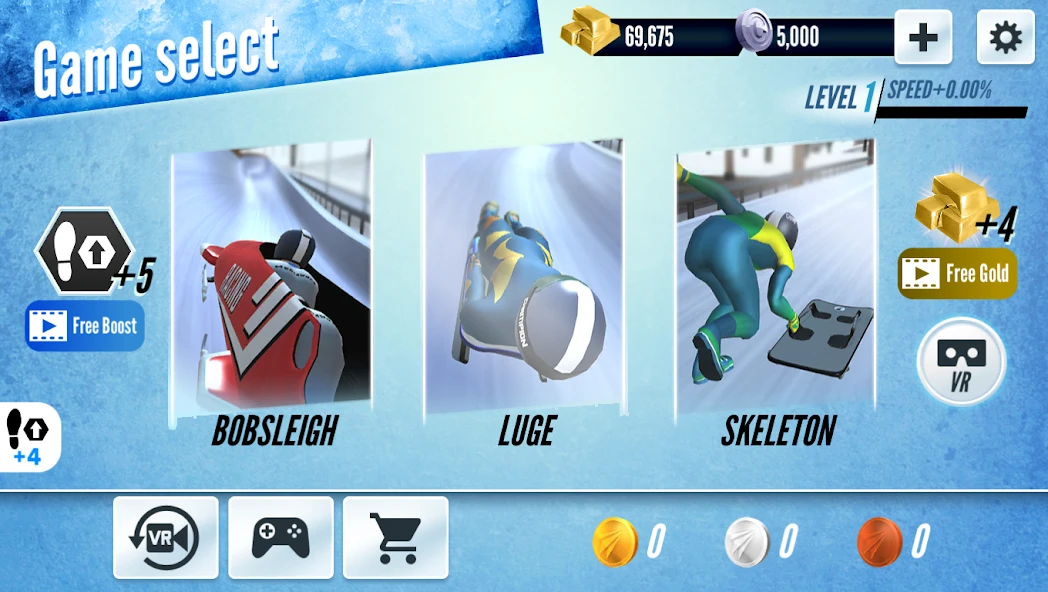 Sleigh Champion Winter sports screenshot 1
