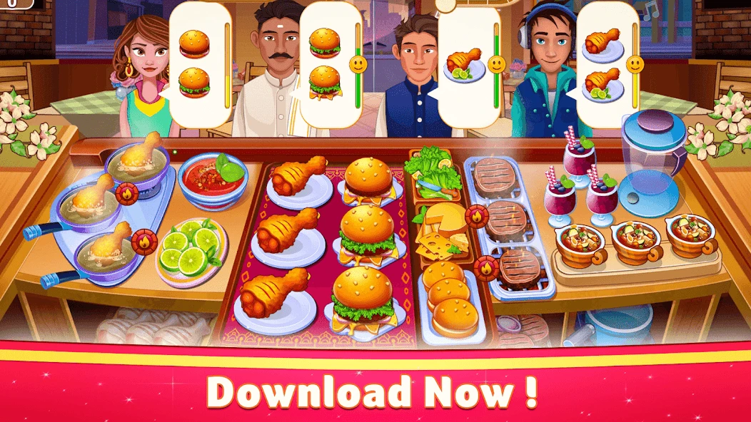 Indian Cooking Star: Chef Restaurant Cooking Games screenshot 3