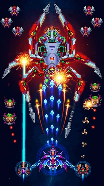 Galaxiga - Classic 80s Arcade screenshot 3