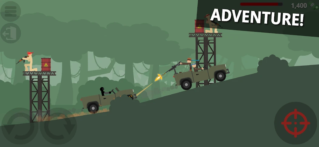 Stickman Backflip Killer 5 screenshot 1