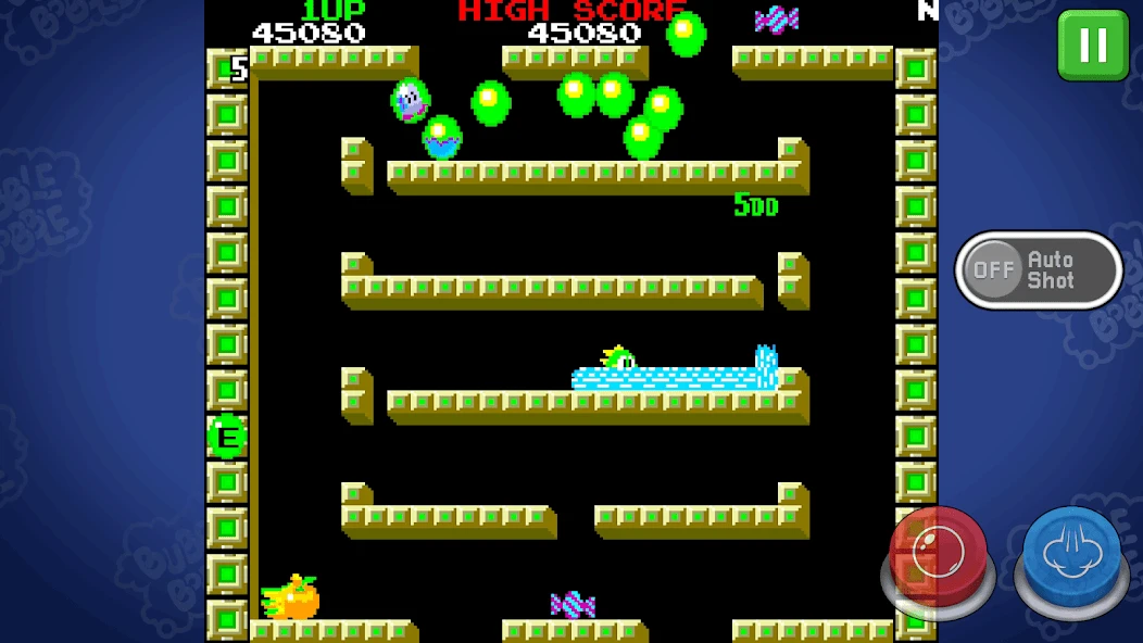 BUBBLE BOBBLE classic screenshot 1