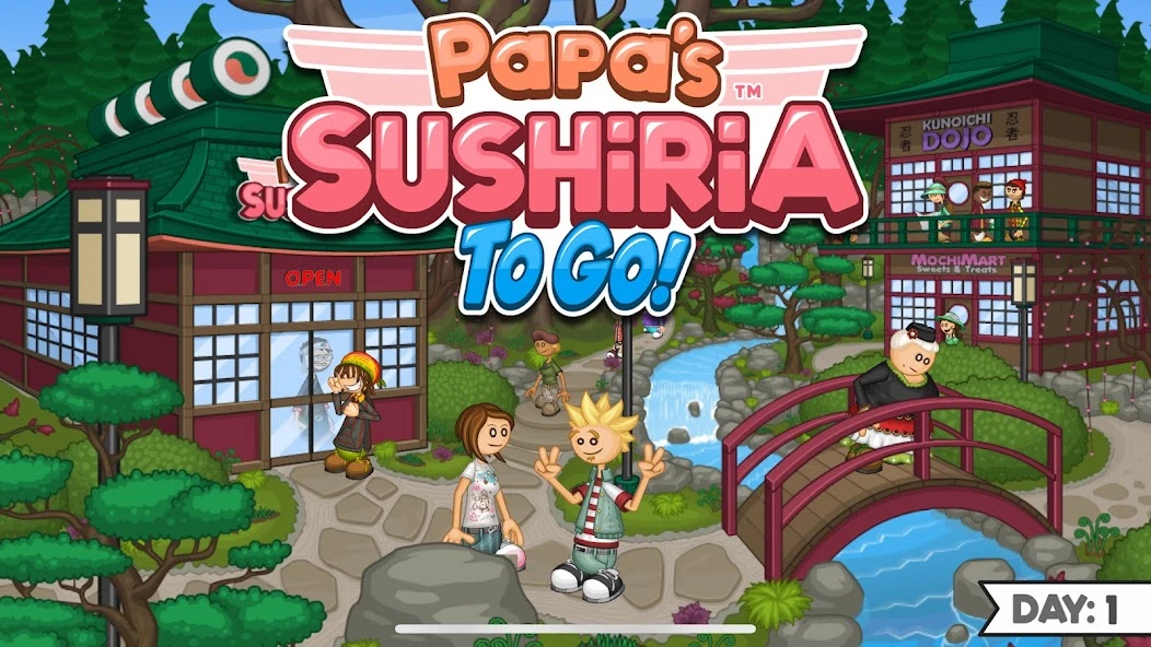 Papa’s Sushiria To Go! APK screenshot 1