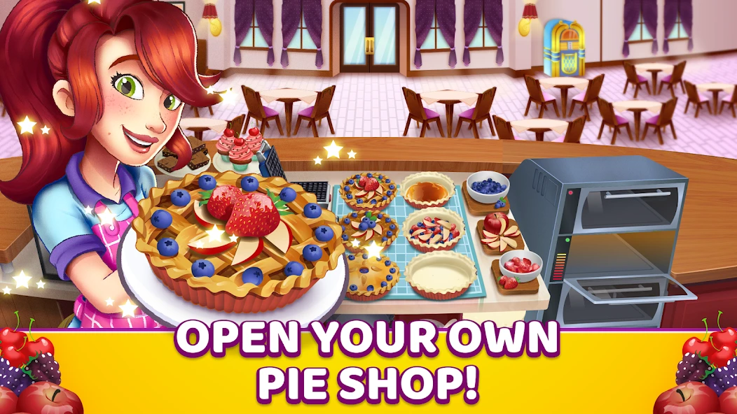 My Pie Shop - Cooking, Baking and Management Game screenshot 1