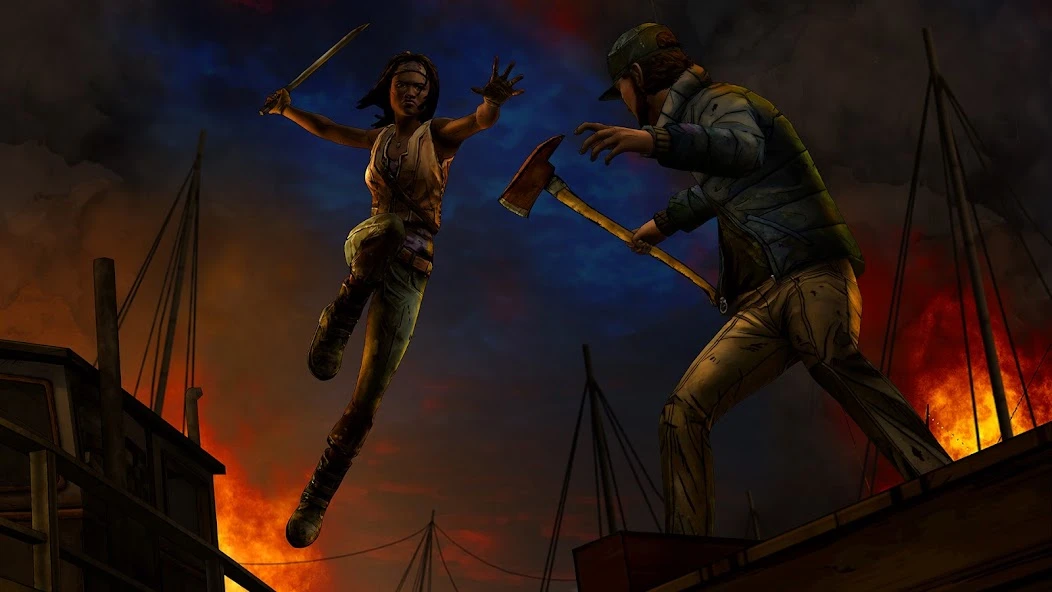 The Walking Dead: Michonne APK screenshot 1