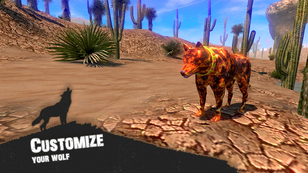 Wolf Simulator Evolution screenshot 2