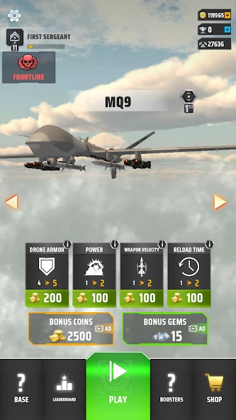 Drone Strike Military War 3D APK screenshot 5