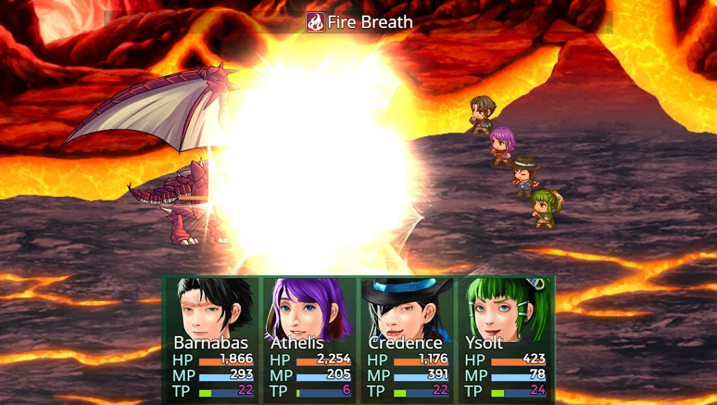 Cult of the Dragon – Retro RPG APK screenshot 1