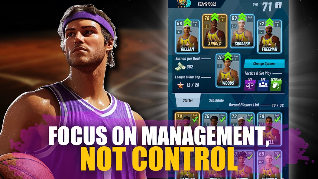 Basketball Manager 2024 APK screenshot 3