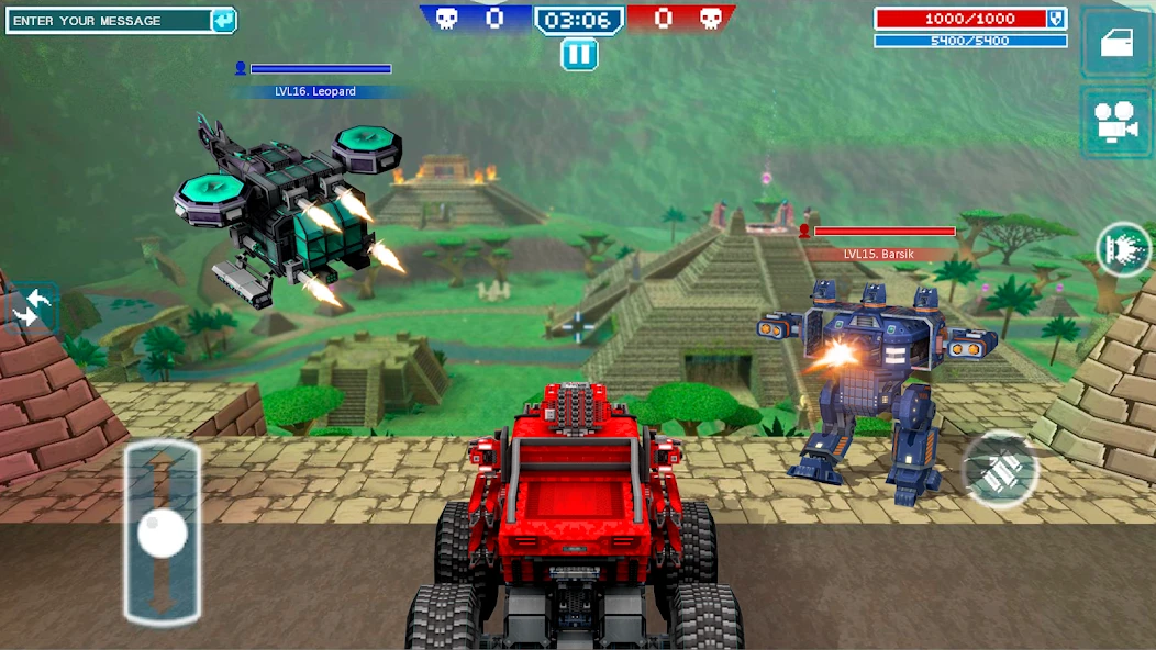 Blocky Cars: танки онлайн пвп screenshot 2