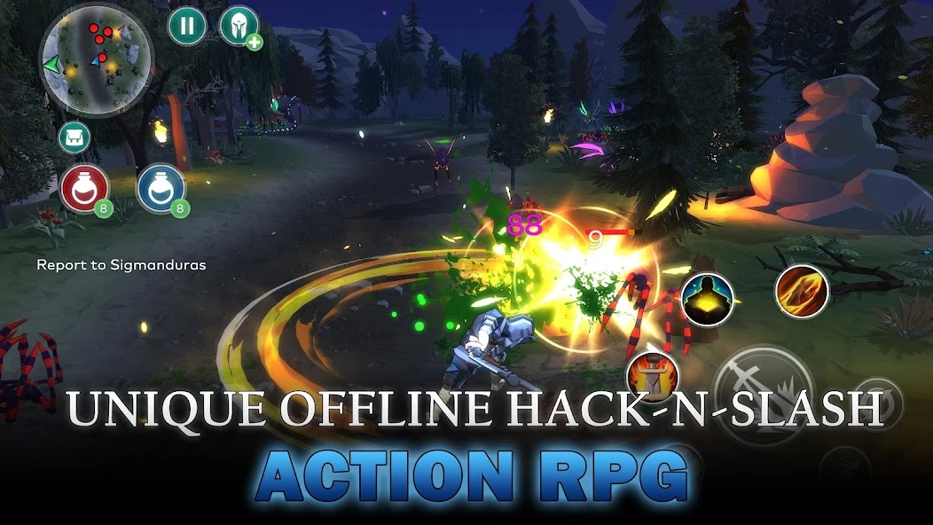 Arcane Quest Legends 2 Offline screenshot 1
