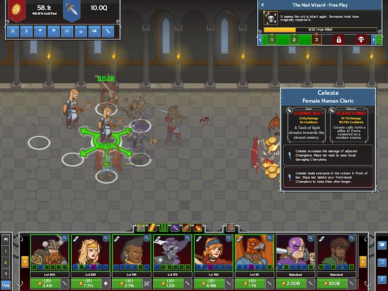 Idle Champions of the Forgotten screenshot 1