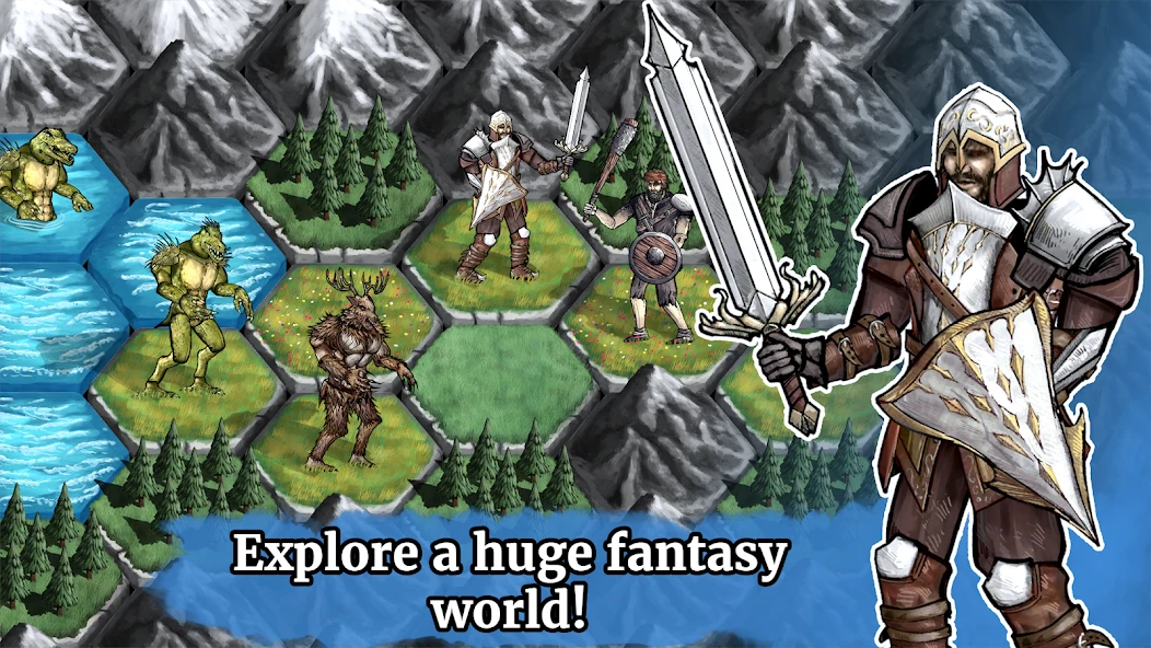 The Paladin's Story: Melee & Text RPG (Offline) screenshot 4