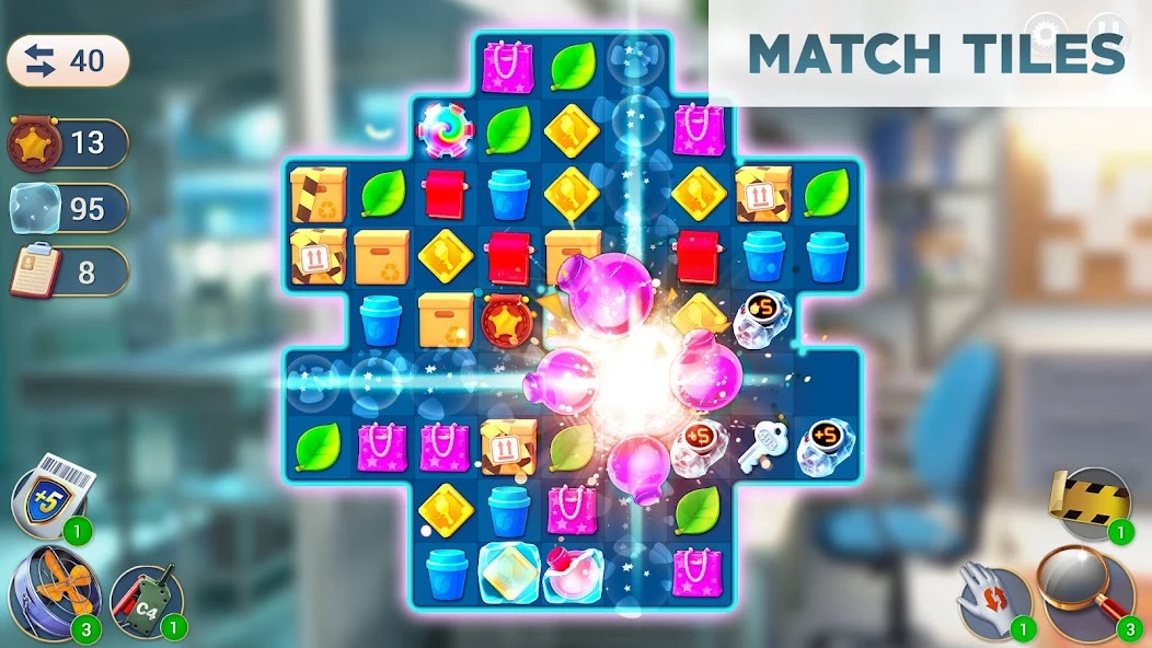 Crime Mysteries™: Find objects & match 3 puzzle screenshot 3