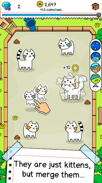 Cat Evolution screenshot 1