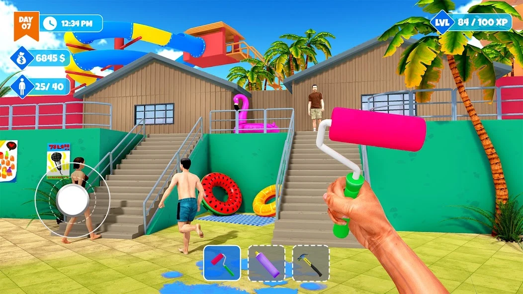 Waterpark Manager Simulator APK screenshot 4