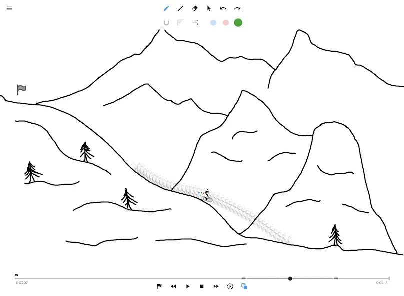 Line Rider APK screenshot 1