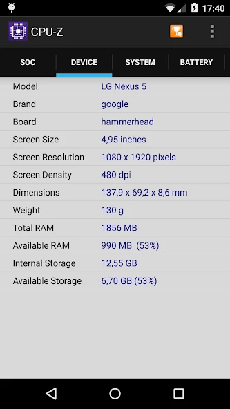 Download CPU-Z (Premium) 1.21 screenshot 2