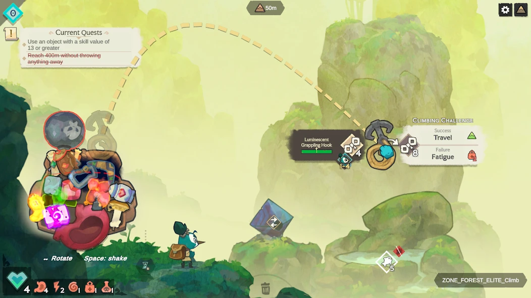 BARDA: Backpack Roguelike APK screenshot 1