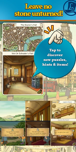 Layton: Pandora's Box in HD screenshot 5
