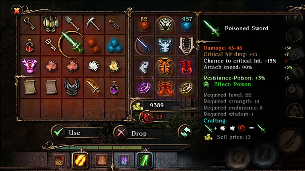 Almora Darkosen RPG screenshot 2