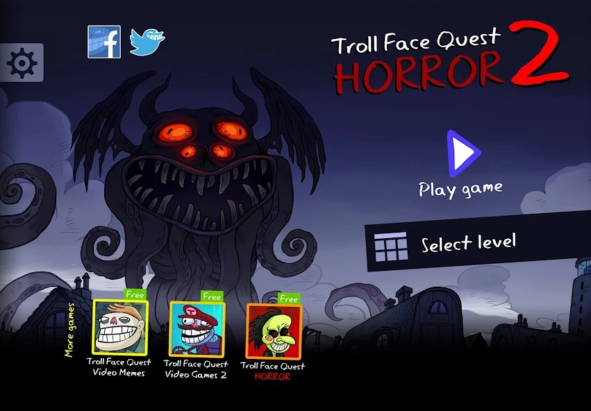 Troll Face Quest Horror 2: Halloween Special screenshot 1