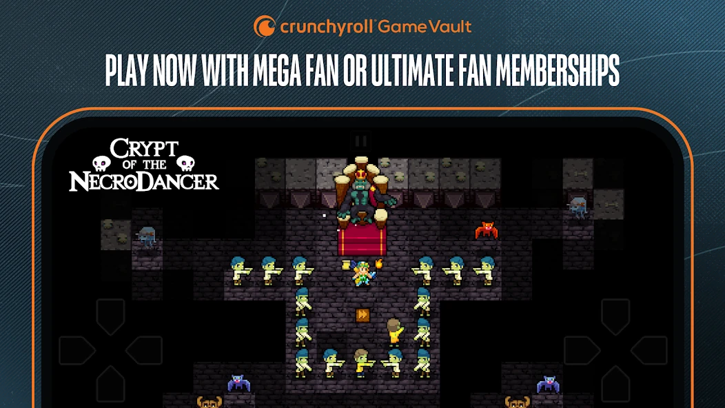 Crunchyroll: NecroDancer screenshot 2
