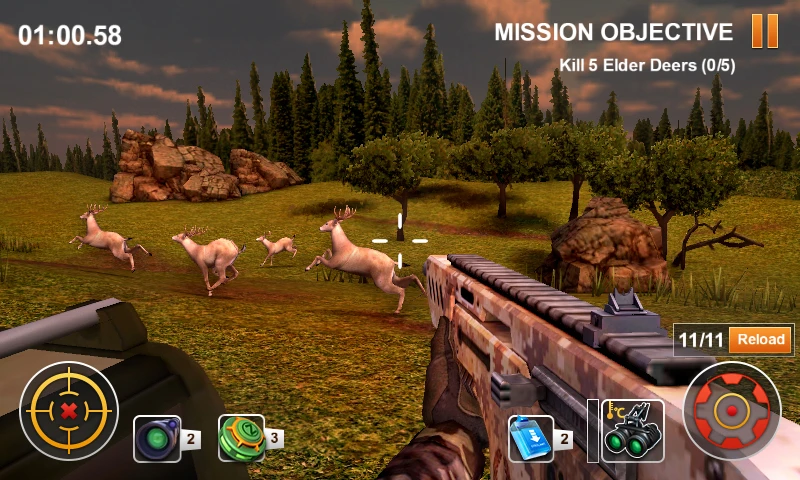 Охотничье сафари 3D screenshot 1