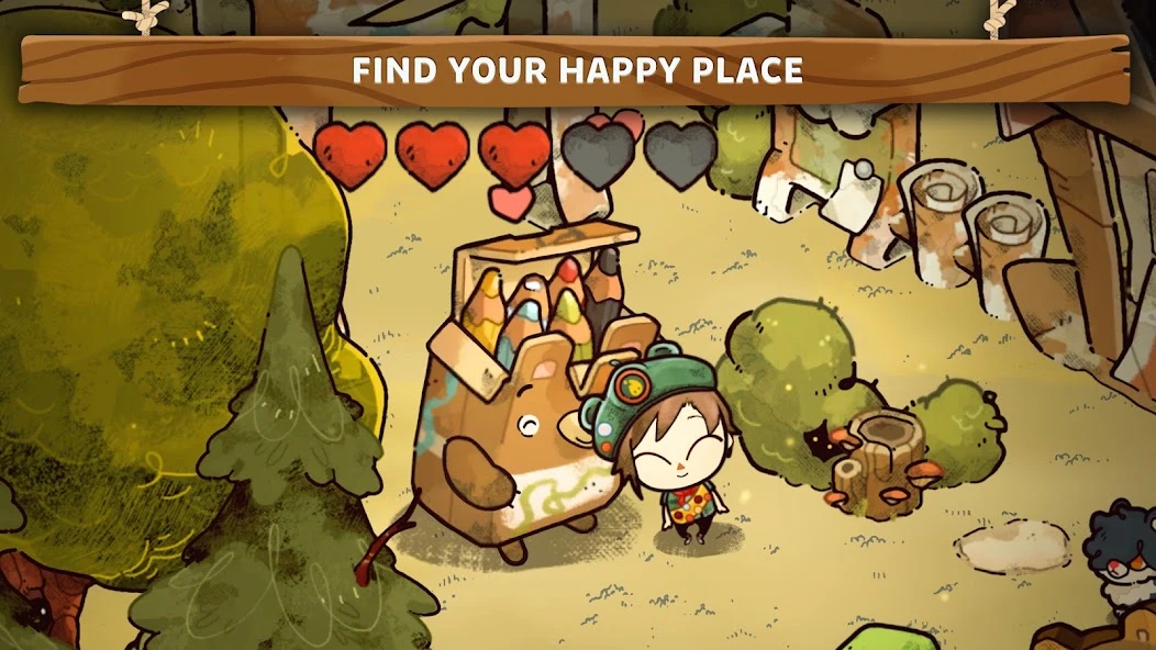 Cozy Grove: Camp Spirit screenshot 1