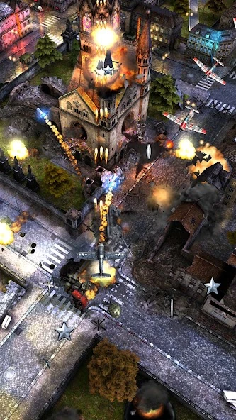 AirAttack 2 - WW2 Airplanes Shooter screenshot 1