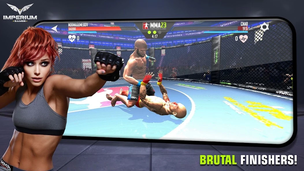 MMA Fighting Clash 23 APK screenshot 2