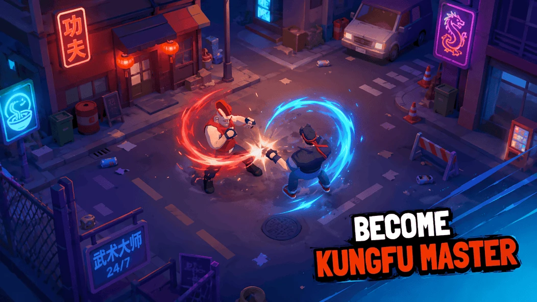 Kung Fight: Action RPG APK screenshot 1