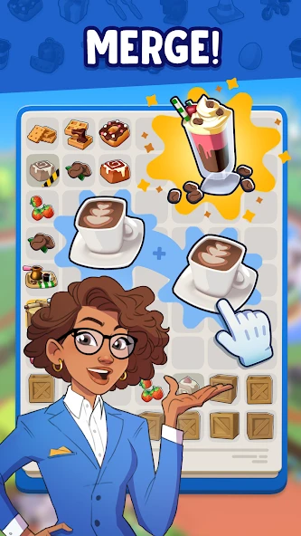 Merge Mayor - Idle Village screenshot 1